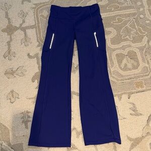 Athleta Deep Purple Bootcut Pants